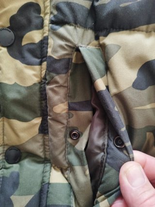 Chaqueta Zara Man Camuflaje Talla XL