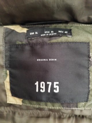 Chaqueta Zara Man Camuflaje Talla XL