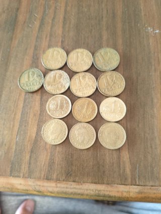 Monedas Pesetas 1937