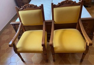 Camera da letto in legno massello