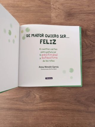 Libro De mayor quiero ser feliz.