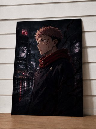 Póster Yuji Itadori Jujutsu Kaisen