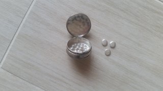 Portapillole in argento