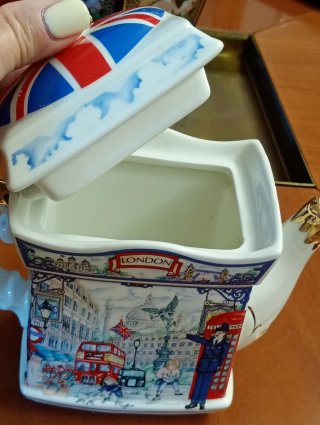 Teiera Inglese vintage Sandler