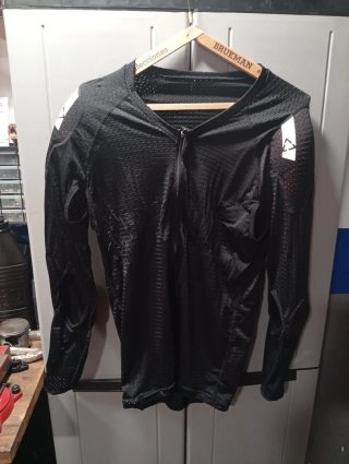 Peto Protector Leatt AirFlex Negro. Talla L/XL
