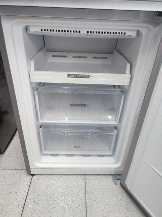Nevera Whirlpool plateada 200/60cm clase E garanti