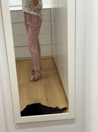 Pantalones rosas de vestir