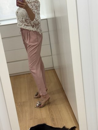 Pantalones rosas de vestir