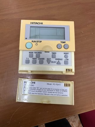 Mando Aire Acondicionado Hitachi Modelo: pc-p2ht