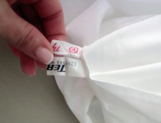 Camisón blanco con encaje