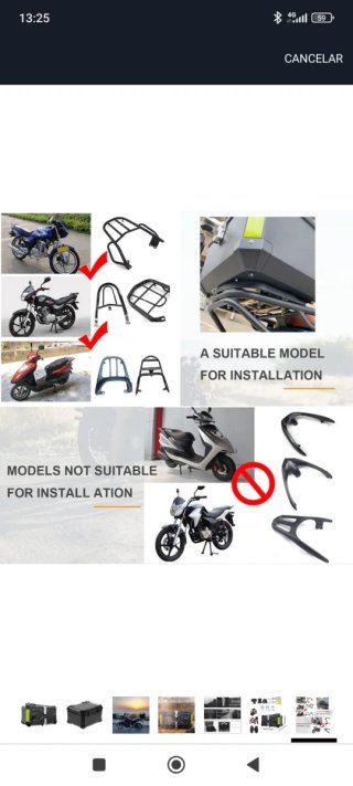 Baúl Moto Aluminio 2 Cascos nuevo