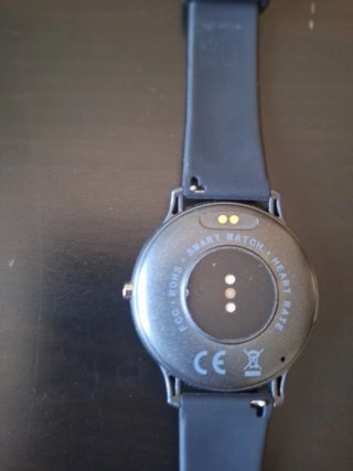 2 Smartwatches Temu Negros + Cables