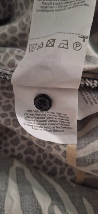 Camicia donna comma fantasia animalier L