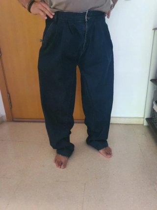 Pantalón vaquero azul hombre