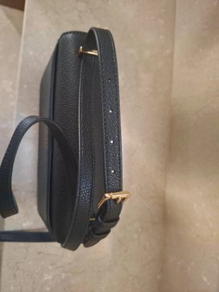 Bolso Hombro Negro Ralph Lauren.