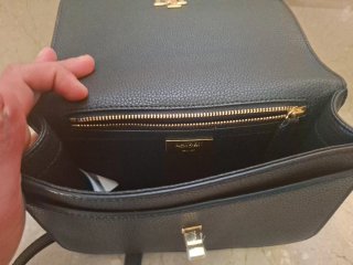 Bolso Hombro Negro Ralph Lauren.