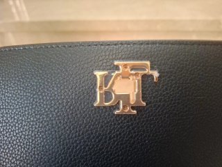 Bolso Hombro Negro Ralph Lauren.