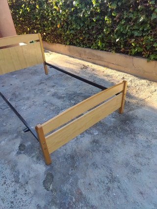 Cama 105x180 con cabecero y piecero