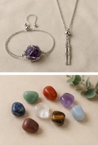 Kit Energía y Conexión Piedras Intercambiables