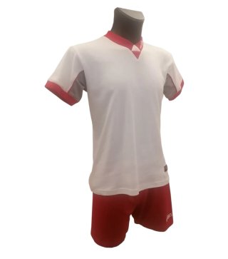 Completo sportivo Asics bianco e rosso L