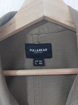 Chaqueta militar Pull&Bear verde