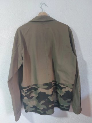 Chaqueta militar Pull&Bear verde