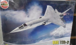 Maqueta Airfix BAC TSR-2 1:48 Edición lim extras
