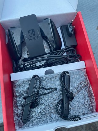 Nintendo Switch Completa Caja Joy-Cons Neón
