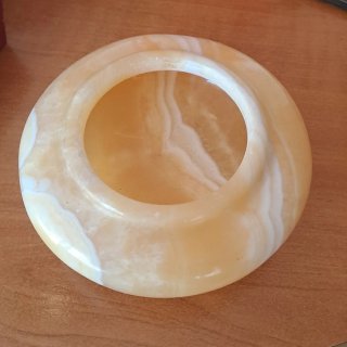 Pieza de mármol decorativa