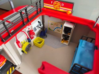 Maletín Estación Bomberos Playmobil