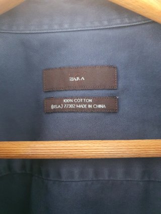 Camisa Zara  Talla xxl