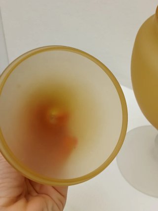 Vaso Murano Vintage con Coperchio
