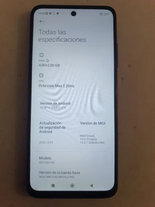 Xiaomi Redmi Note 10 5G Nero/Blu