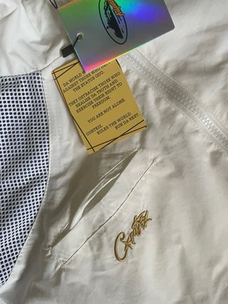 Chaqueta Corteiz RTW Tracksuit Blanca/Azul Talla S