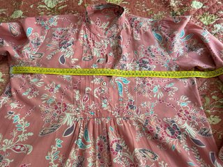 Vestido Zara estampado floral talla XL