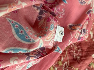 Vestido Zara estampado floral talla XL