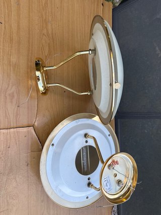 2 Plafones de Techo Dorados
