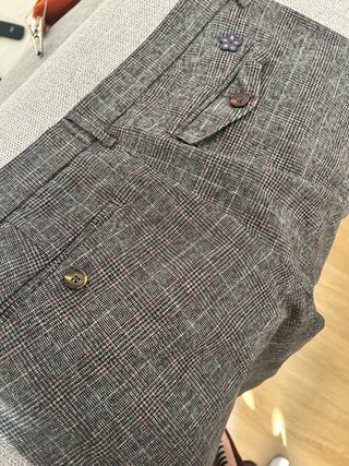 Pantalón de vestir hombre pico de gallo