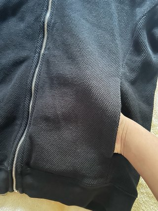 Chaqueta Zara Negra con Cremallera