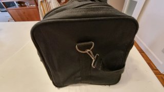 Bolsa de deporte negra 50 x 26 x 27 cm
