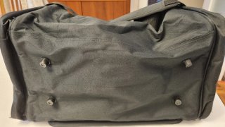 Bolsa de deporte negra 50 x 26 x 27 cm