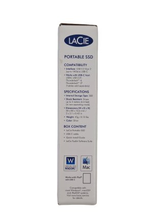 LaCie SSD Portátil 1TB USB-C