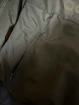Chaqueta cortavientos Adidas Negra