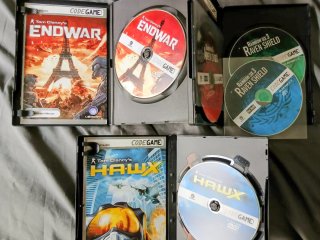 3 Juegos Tom Clancy PC: EndWar, Raven Shield, HAWX
