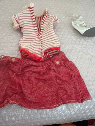 Conjunto Mini Short Nancy 70s con Etiqueta