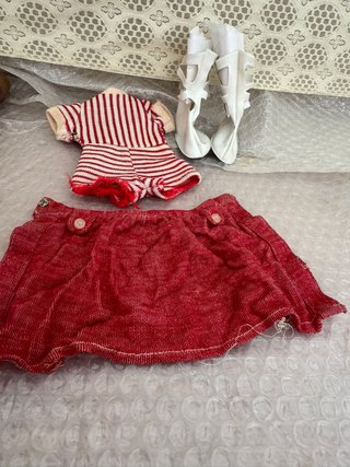 Conjunto Mini Short Nancy 70s con Etiqueta