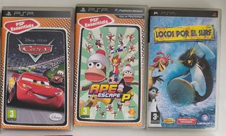 Lote Juegos PSP Cars Disney Pixar
