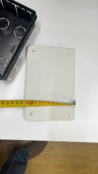 Caja empotrable electricidad