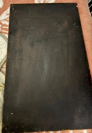 Cuadro antiguo religioso tríptico