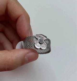 Anillo Tous Acero Inoxidable Talla 17